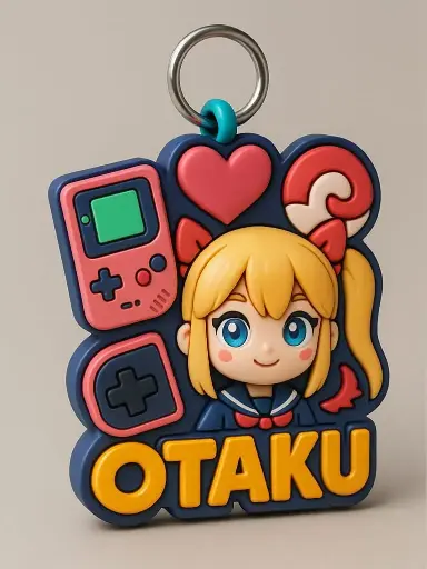 Llavero Otaku Kawai